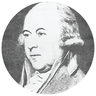 Portrait of John Adams.